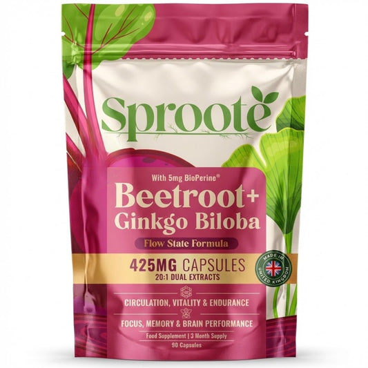 Sproote Beetroot + Ginkgo | Flow State Formula