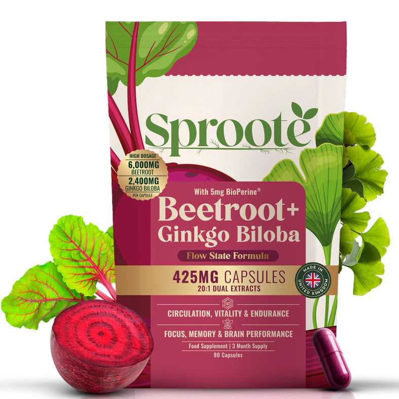 Sproote Beetroot + Ginkgo | Flow State Formula